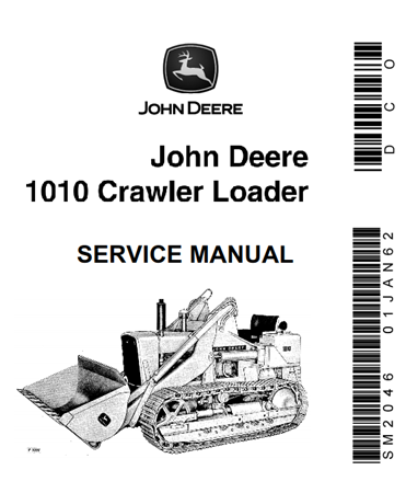 John Deere 1010 Crawler Loader Service Repair Manual