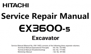 Hitachi EX3600-5 Excavator Service Repair Manual