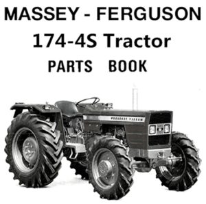 Massey Ferguson 174-4S Tractor Parts Manual