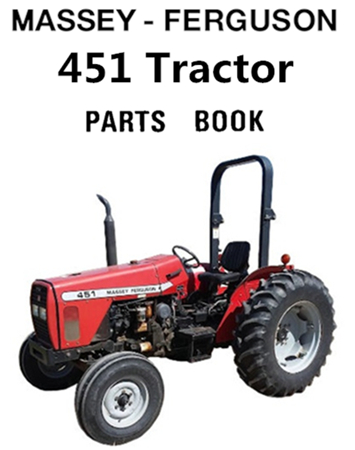 Massey Ferguson 451 Tractor Parts Manual