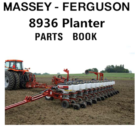 Massey Ferguson 8936 Planter Parts Manual