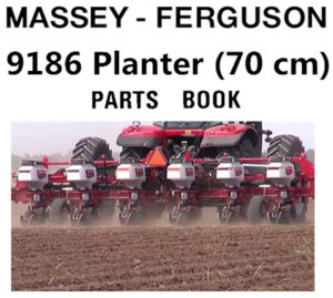 Massey Ferguson 9186 Planter (70 cm) Parts Manual