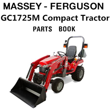 Massey Ferguson GC1725M Compact Tractor Parts Manual