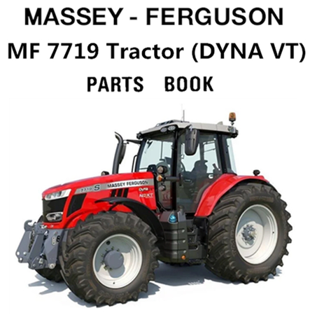 Massey Ferguson MF 7719 Tractor (DYNA VT) Parts Manual