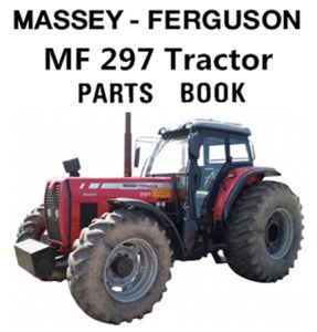 Massey Ferguson MF 297 Tractor Parts Manual