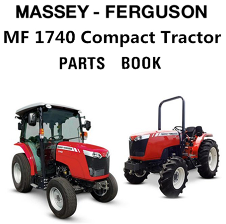 Massey Ferguson MF 1740 Compact Tractor Parts Manual