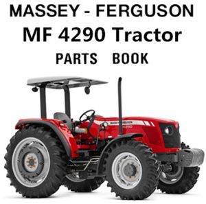 Massey Ferguson MF 4290 Tractor Parts Manual