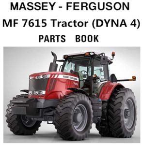 Massey Ferguson MF 7615 Tractor (DYNA 4) Parts Manual