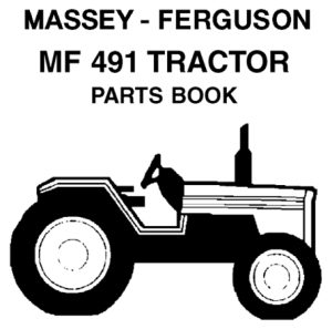 Massey Ferguson 491 Tractor Parts Manual