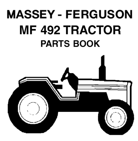 Massey Ferguson 492 Tractor Parts Manual