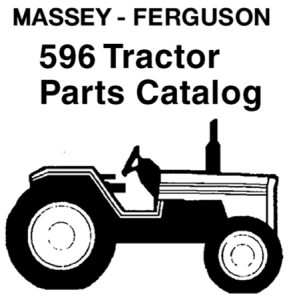 Massey Ferguson 596 Tractor Parts Manual