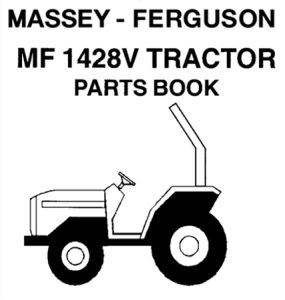 Massey Ferguson 1428V Tractor Parts Manual