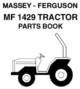 Massey Ferguson 1429 Tractor Parts Manual