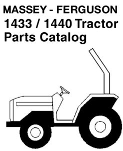 Massey Ferguson 1433 / 1440 Tractor Parts Catalog