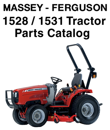 Massey Ferguson 1528 / 1531 Tractor Parts Catalog