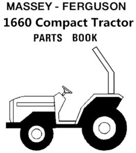 Massey Ferguson 1660 Compact Tractor Parts Manual