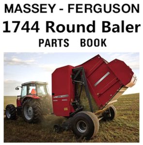 Massey Ferguson 1744 Round Baler Parts Manual