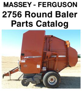 Massey Ferguson 2756 Round Baler Parts Catalog