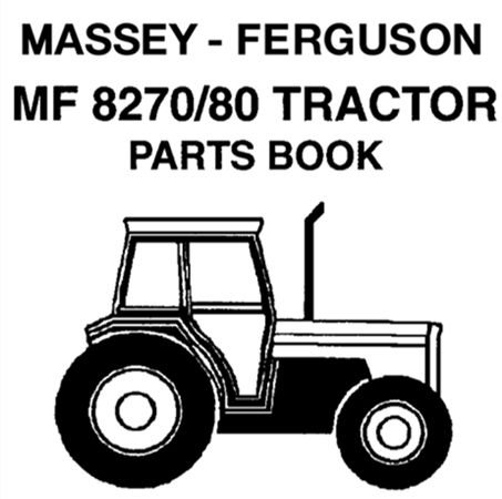 Massey Ferguson 8270 / 8280 Tractor (USA) Parts Manual