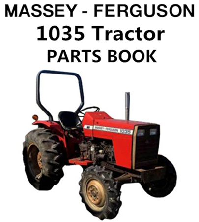 Massey Ferguson 1035 Tractor Parts Manual