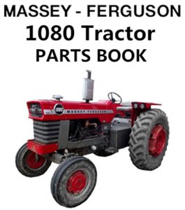 Massey Ferguson 1080 Tractor Parts Manual