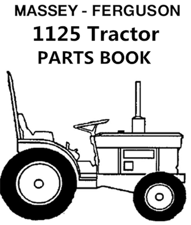 Massey Ferguson 1125 Tractor Parts Manual