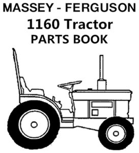 Massey Ferguson 1160 Tractor Parts Manual