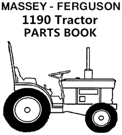 Massey Ferguson 1190 Tractor Parts Manual