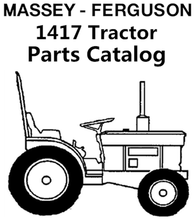 Massey Ferguson 1417 Tractor Parts Catalog