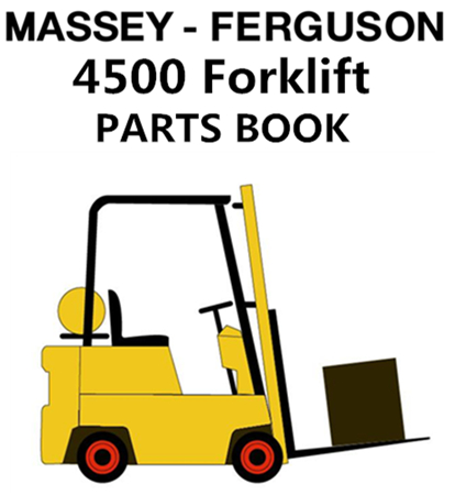 Massey Ferguson 4500 Forklift Parts Manual