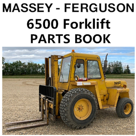 Massey Ferguson 6500 Forklift Parts Manual