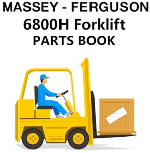 Massey Ferguson 6800H Forklift Parts Manual