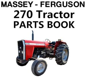 Massey Ferguson 270 Tractor Parts Manual