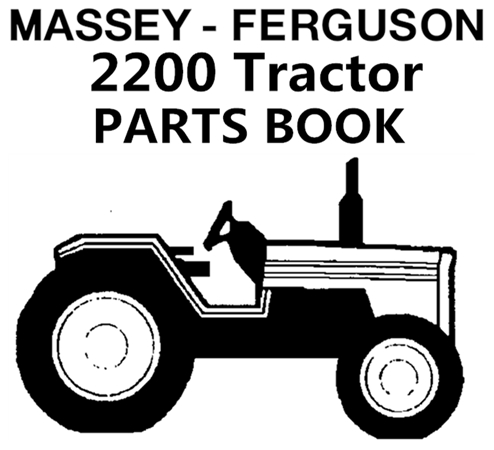 Massey Ferguson 2200 Tractor Parts Manual