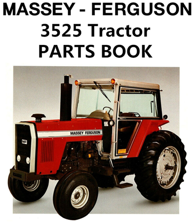 Massey Ferguson 3525 Tractor Parts Manual