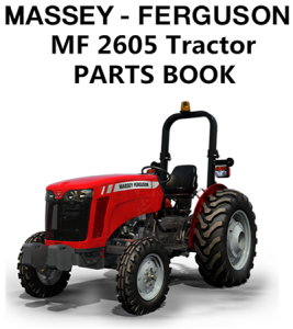 Massey Ferguson MF 2605 Tractor Parts Manual