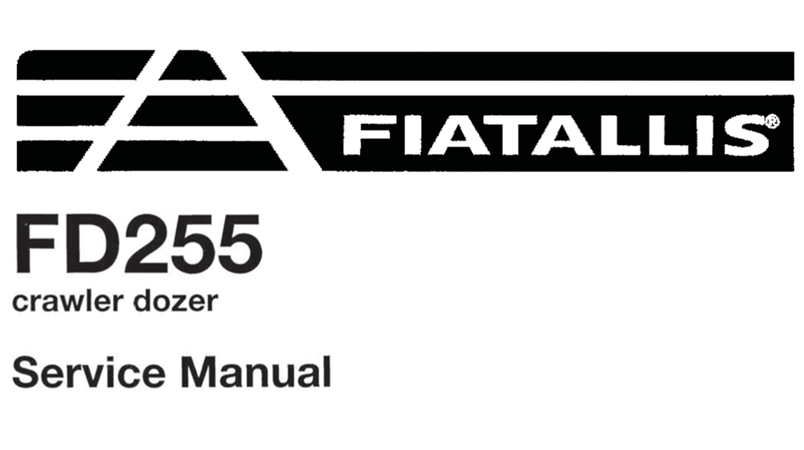 FIATALLIS FD255 Crawler Dozer Service Repair Manual