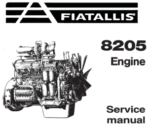 Fiat-Allis 8205 Engine Service Repair Manual