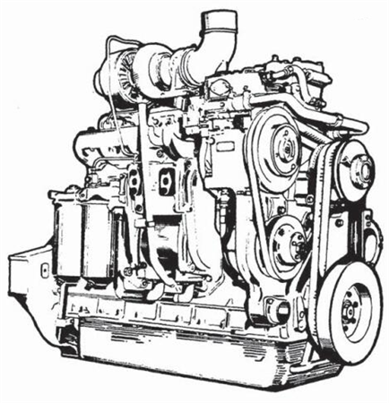 Fiat-Allis D262 Engine Service Repair Manual