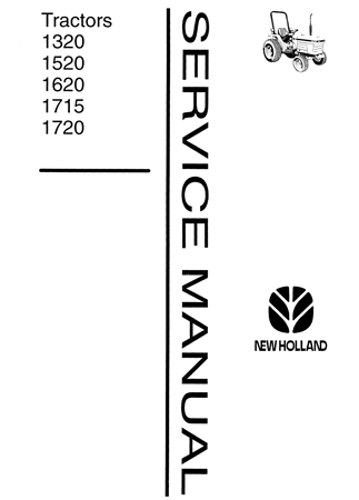 New Holland Ford 1320, 1520, 1620, 1715, 1720, 1920, 2120, 3415 Tractors Service Repair Manual