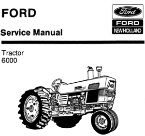 Ford 6000 Tractor Service Repair Manual