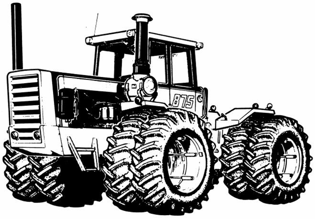 Versatile 835, 855, 875 Four-Wheel Drive Tractors Operator's Manual