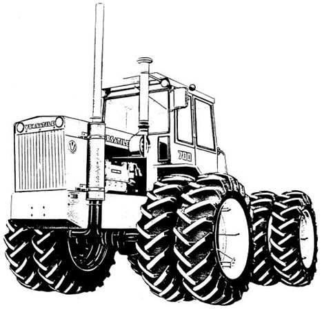 Versatile 700 4-Wheel-Drive Tractor Parts Catalog