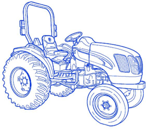 New Holland T2310, T2320 Compact Tractor Parts Catalog