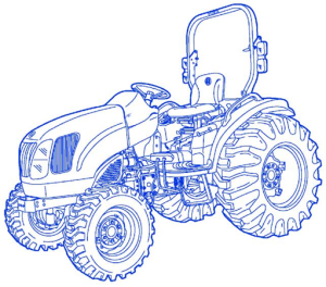 New Holland Boomer 3040, Boomer 3045 Compact Tractor Parts Catalog