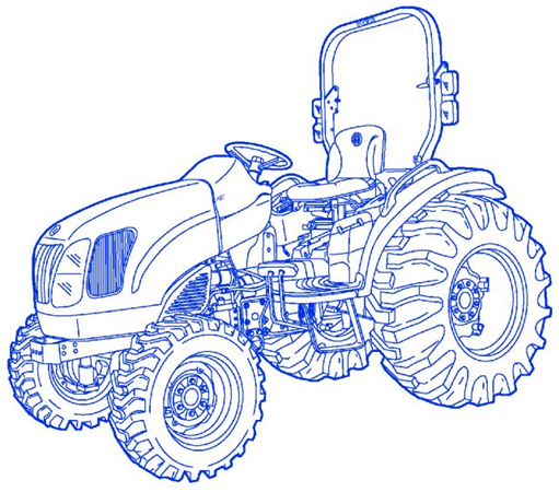 New Holland Boomer 3040, Boomer 3045 Compact Tractor Parts Catalog