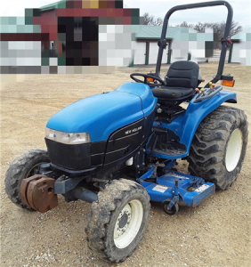 New Holland TC29DA, TC33DA - 3 CYL Compact Tractor Parts Catalog