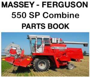 Massey Ferguson 550 SP Combine Parts Manual