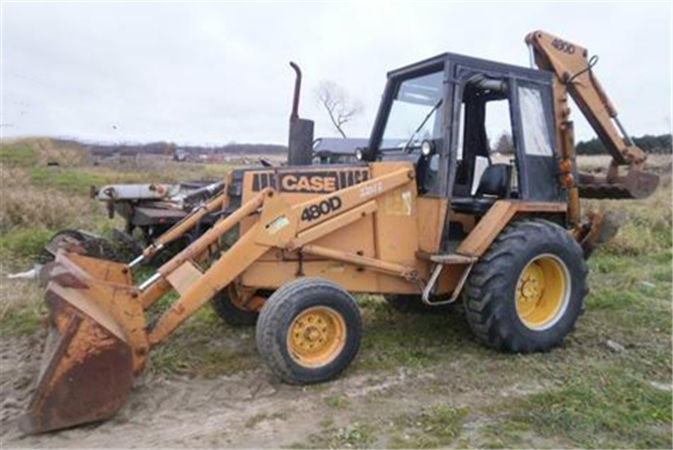 Case 480D, 480LL Loader Backhoe Service Repair Manual