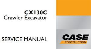 Case CX130C Crawler Excavator Service Repair Manual